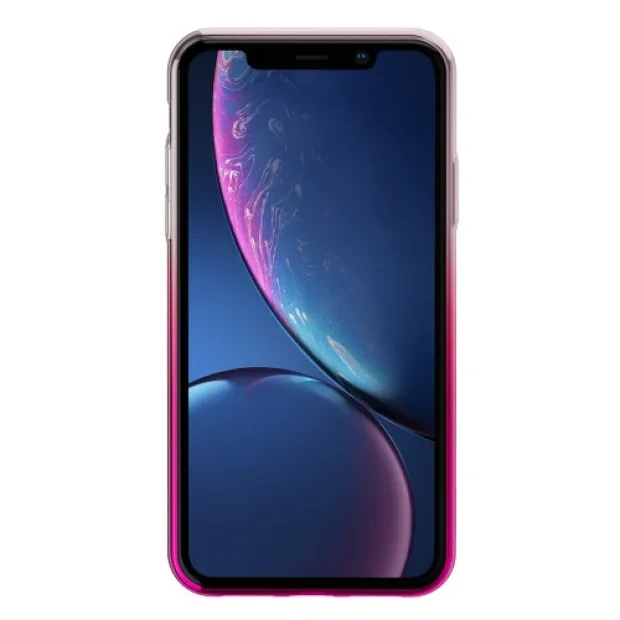 Husa Silicon Glow iPhone XR, Baseus Roz