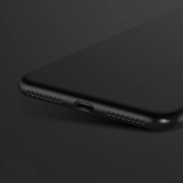 Husa silicon Hoco fascination iPhone XS negru