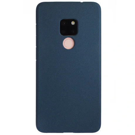 Husa Silicon Huawei Mate 20, Albastru Sand