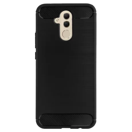 Husa Silicon Huawei Mate 20 Lite, Carbon Negru