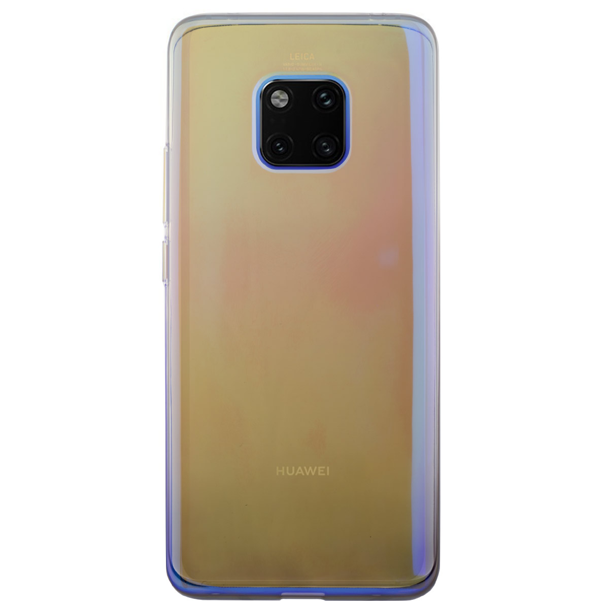 Husa silicon Huawei Mate 20 Pro, Multicolor-Neagra thumb