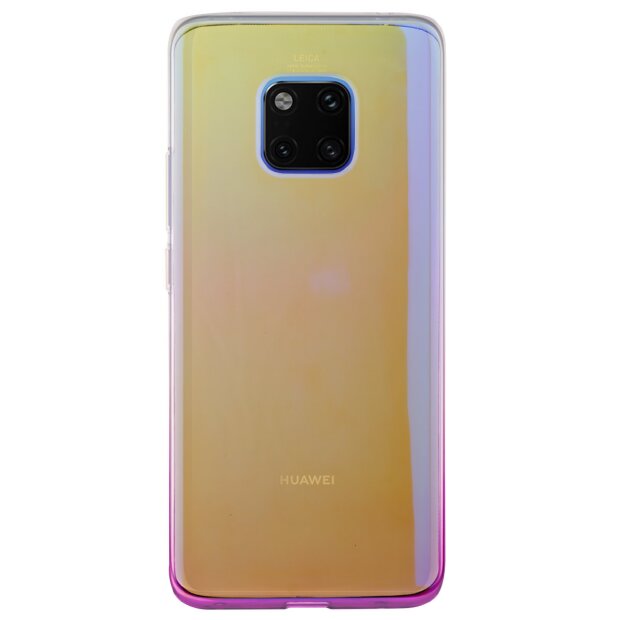 Husa silicon Huawei Mate 20 Pro, Multicolor-Violet