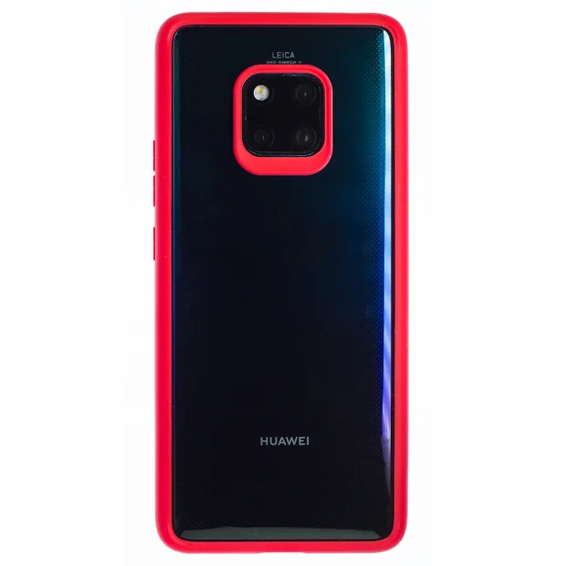 Husa silicon Huawei Mate 20 Pro, Rama Rosie