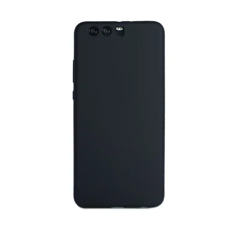 Husa silicon Huawei P10 Plus, Contakt Neagra