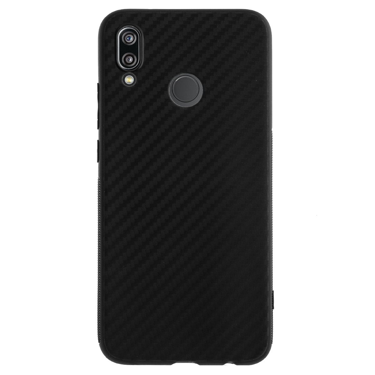 Husa Silicon Huawei P20 Lite, Carbon Negru thumb