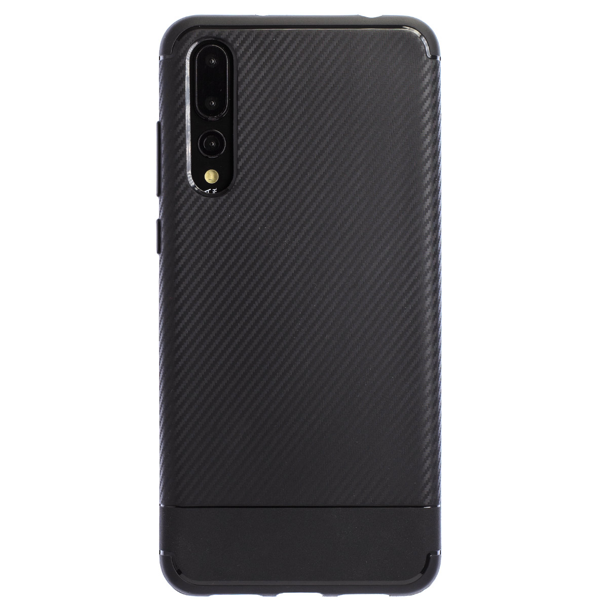 Husa Silicon Huawei P20 Pro, Negru Carbon thumb