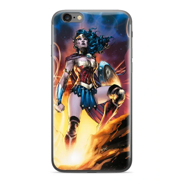 Husa Silicon Huawei Y7 2019, Wonder Woman 001