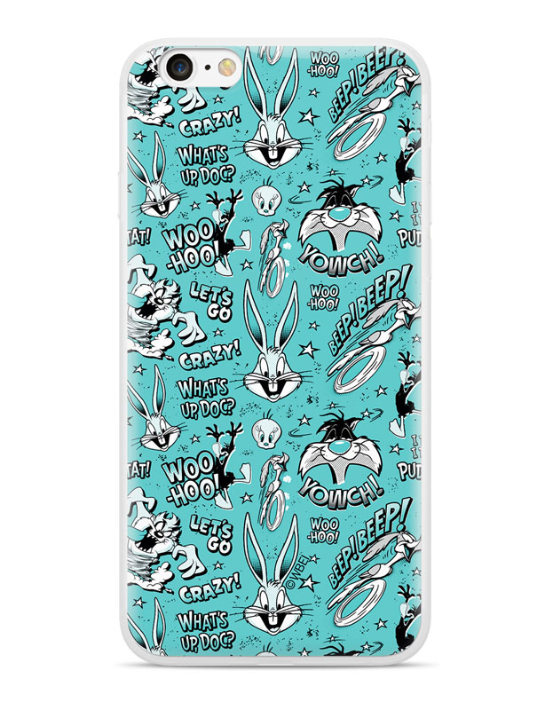 Husa Silicon Huawei Y7 2019/Y7 Prime 2019, Looney Tunes 004 Blue thumb