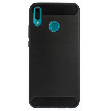 Husa Silicon Huawei Y9 2019, Negru Carbon