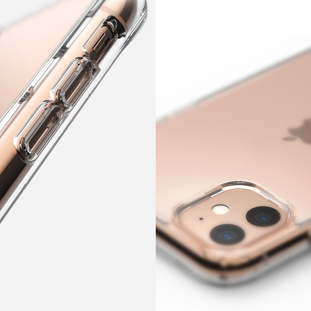 Husa Silicon iPhone 11 Pro Max, Ringke Fusion, Transparent thumb