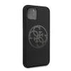 Husa silicon iPhone 11 Pro Max Tone on Tone Black Guess