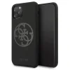 Husa silicon iPhone 11 Pro Max Tone on Tone Black Guess