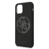 Husa silicon iPhone 11 Pro Max Tone on Tone Black Guess