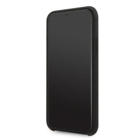 Husa silicon iPhone 11 Pro Max Tone on Tone Black Guess