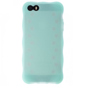 Husa Silicon iPhone 5/5s Mint Pudding Rock
