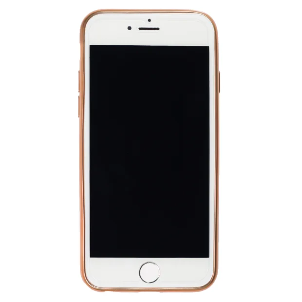 Husa silicon iPhone 6, Contakt Aurie