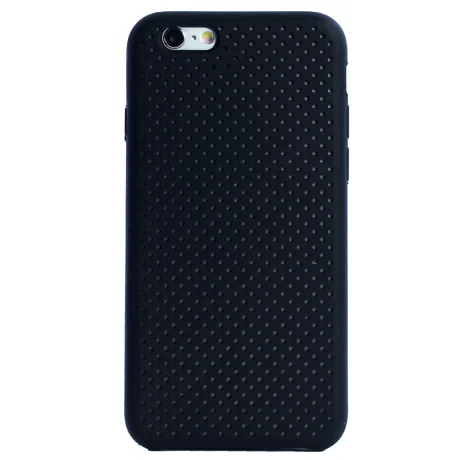 Husa silicon iPhone 6/6S iShield Negru-Gri