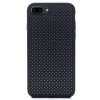 Husa silicon iPhone 7 Plus iShield Negru-Alb