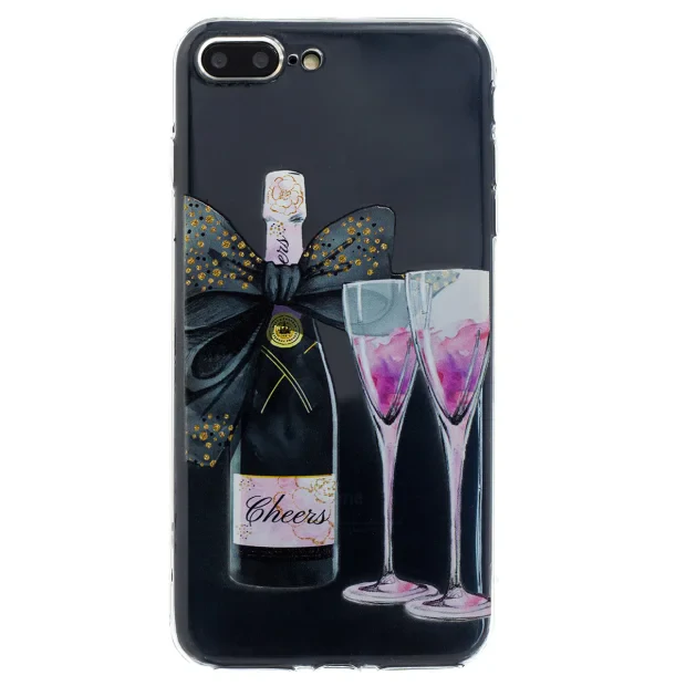 Husa Silicon iPhone 7/8 Plus,  Champagne