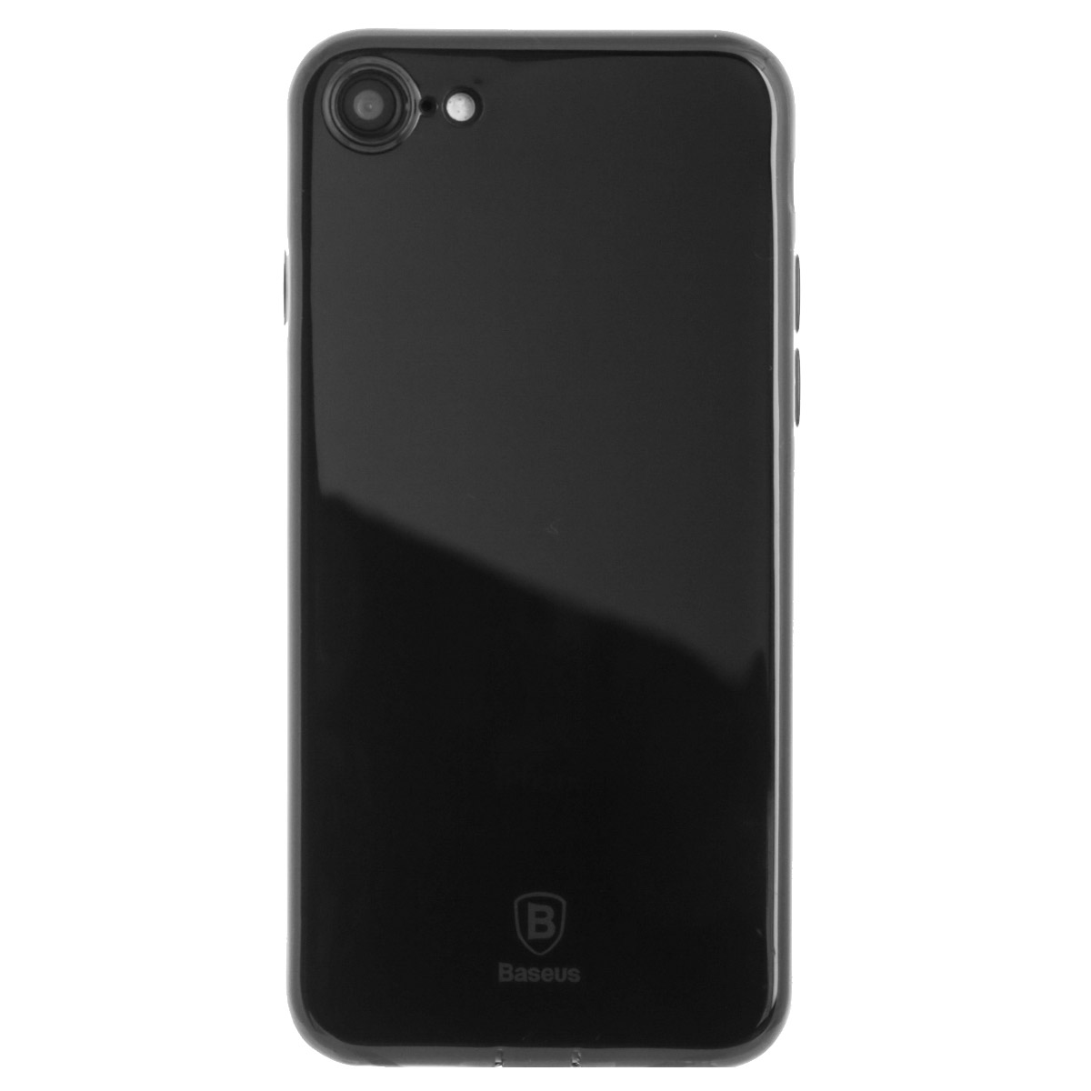 Husa Silicon iPhone 7/8/SE 2, Baseus Neagra thumb