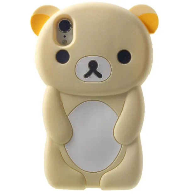 Husa silicon iPhone XR 6.1&#039;&#039; 3D Rilakkuma Nude