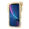 Husa silicon iPhone XR 6.1&#039;&#039; 3D Rilakkuma Nude