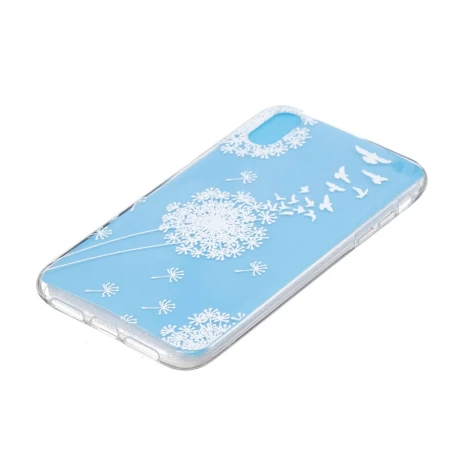 Husa silicon pentru iPhone XR, Dandelion