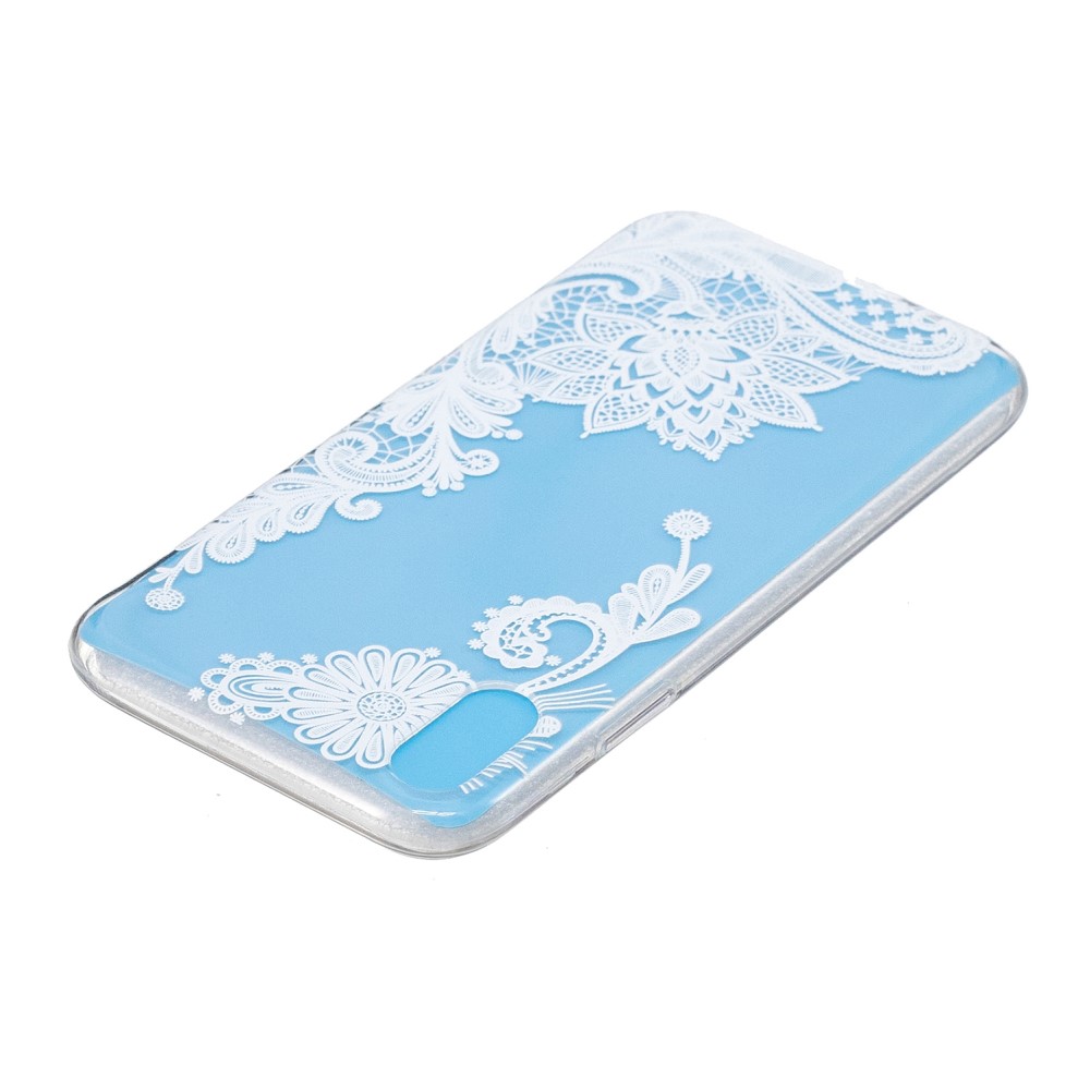 Husa silicon pentru iPhone XR 6.1'', Lace Flower thumb