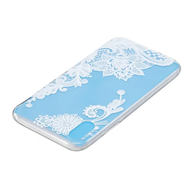 Husa silicon pentru iPhone XR 6.1&#039;&#039;, Lace Flower