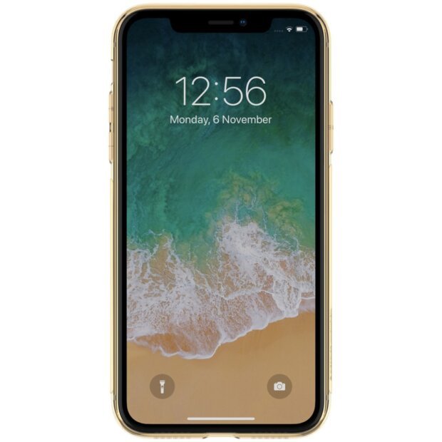 Husa silicon iPhone XR Nillkin Nature Aurie