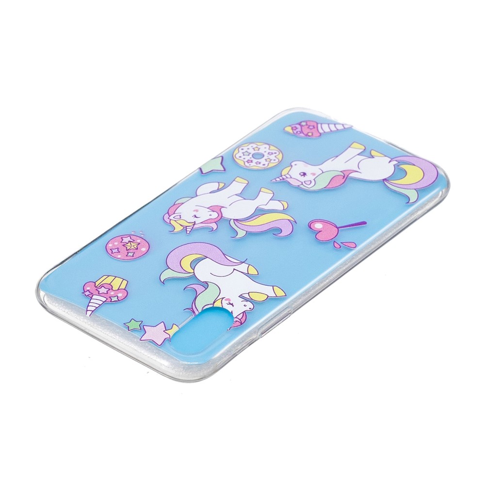 Husa silicon iPhone XR 6.1'', Unicorn and Ice Cream thumb