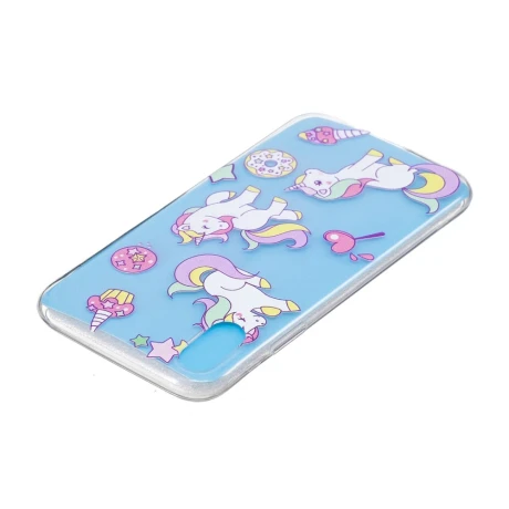 Husa silicon iPhone XR 6.1&#039;&#039;, Unicorn and Ice Cream