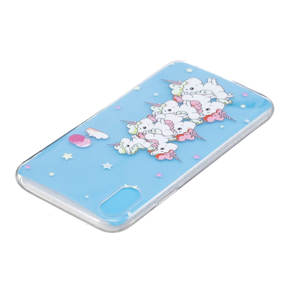 Husa silicon iPhone XR 6.1'', Unicorns and Stars thumb