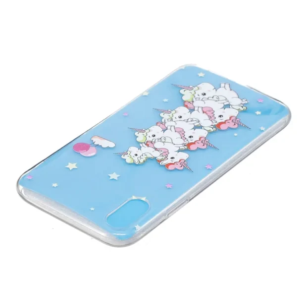 Husa silicon iPhone XR 6.1&#039;&#039;, Unicorns and Stars