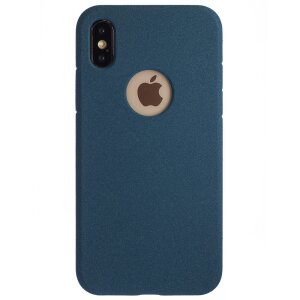 Husa Silicon iPhone XR, Albastru Sand