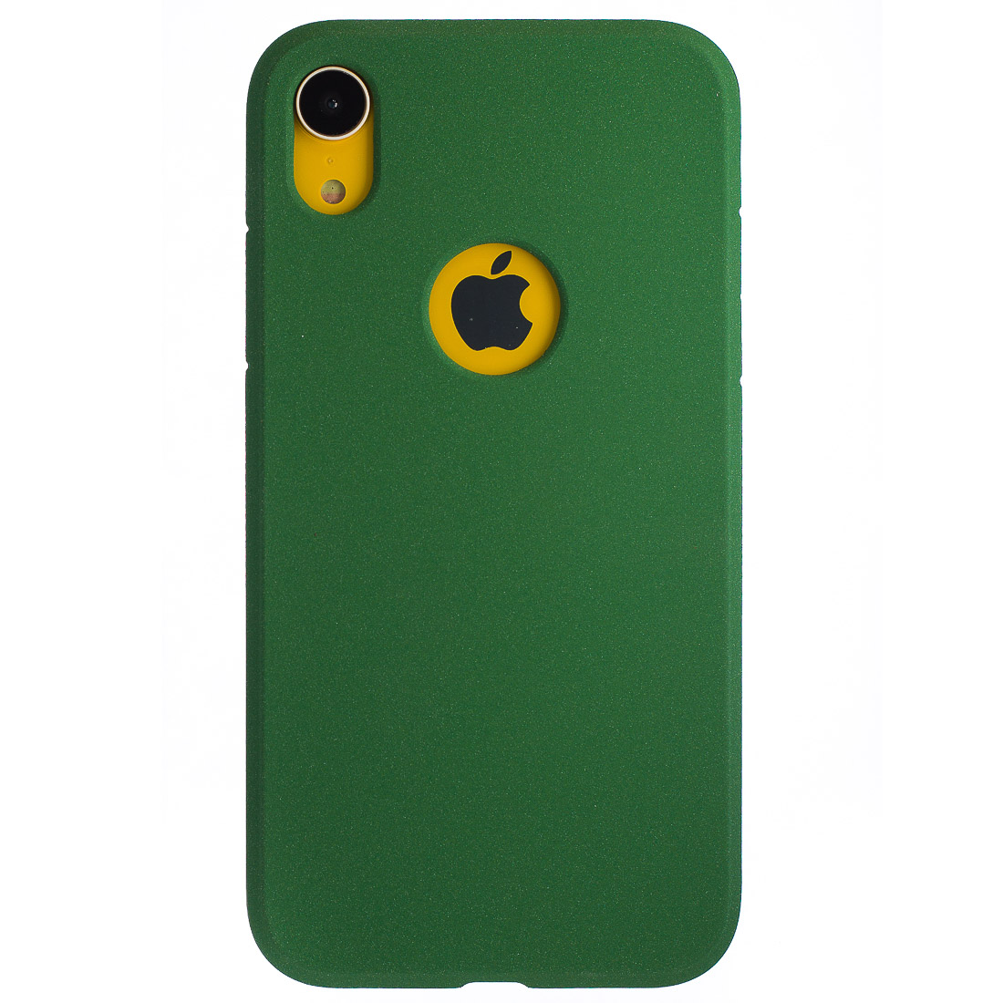 Husa Silicon iPhone XR, Verde Sand thumb