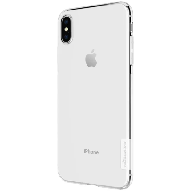 Husa silicon iPhone XS Max, Nillkin Nature Transparenta