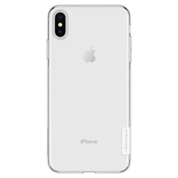 Husa silicon iPhone XS Max, Nillkin Nature Transparenta