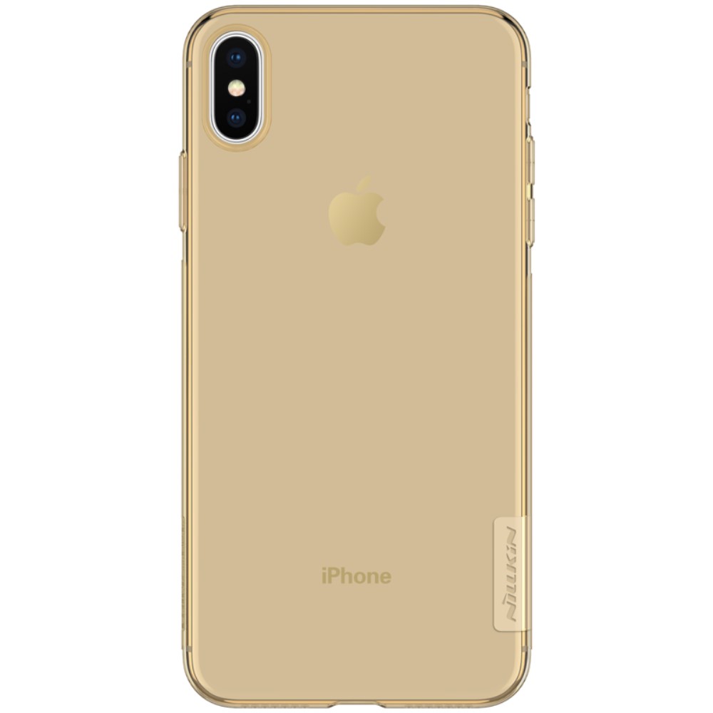 Husa silicon iPhone XS Max Nillkin Nature Auriu thumb