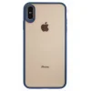 Husa silicon iPhone XS Max, Rama Albastra