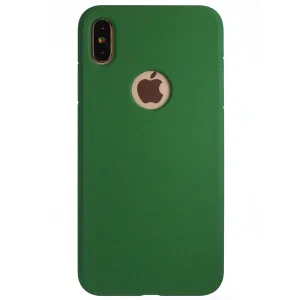 Husa Silicon iPhone XS MAX, Verde Sand