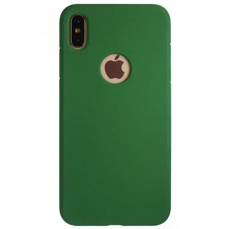 Husa Silicon iPhone XS MAX, Verde Sand