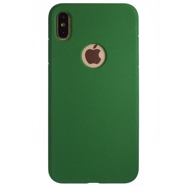 Husa Silicon iPhone XS MAX, Verde Sand