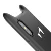 Husa silicon iPhone X/XS 5.8&#039;&#039; Devil Face Neagra Baseus