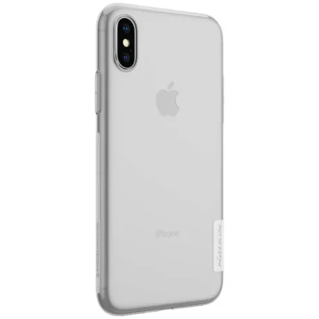 Husa Nillkin din silicon pentru iPhone X/XS Transparent