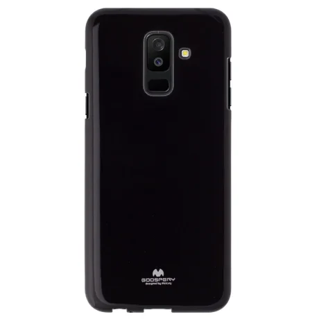 Husa Silicon Jelly Samsung Galaxy A6 Plus 2018, Neagra