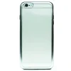 Husa Silicon pentru iPhone 6/6S Plus ( Rama Argintiu )