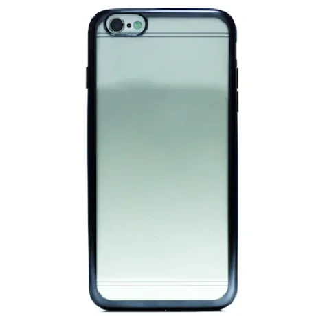 Husa Silicon pentru iPhone 6/6S Plus ( Rama Gri )