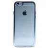 Husa Silicon pentru iPhone 6/6S ( Rama Argintiu )