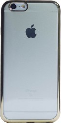 Husa Silicon pentru iPhone 6/6S ( Rama Auriu ) thumb